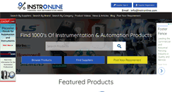 Desktop Screenshot of instronline.com