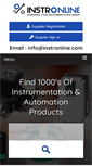 Mobile Screenshot of instronline.com